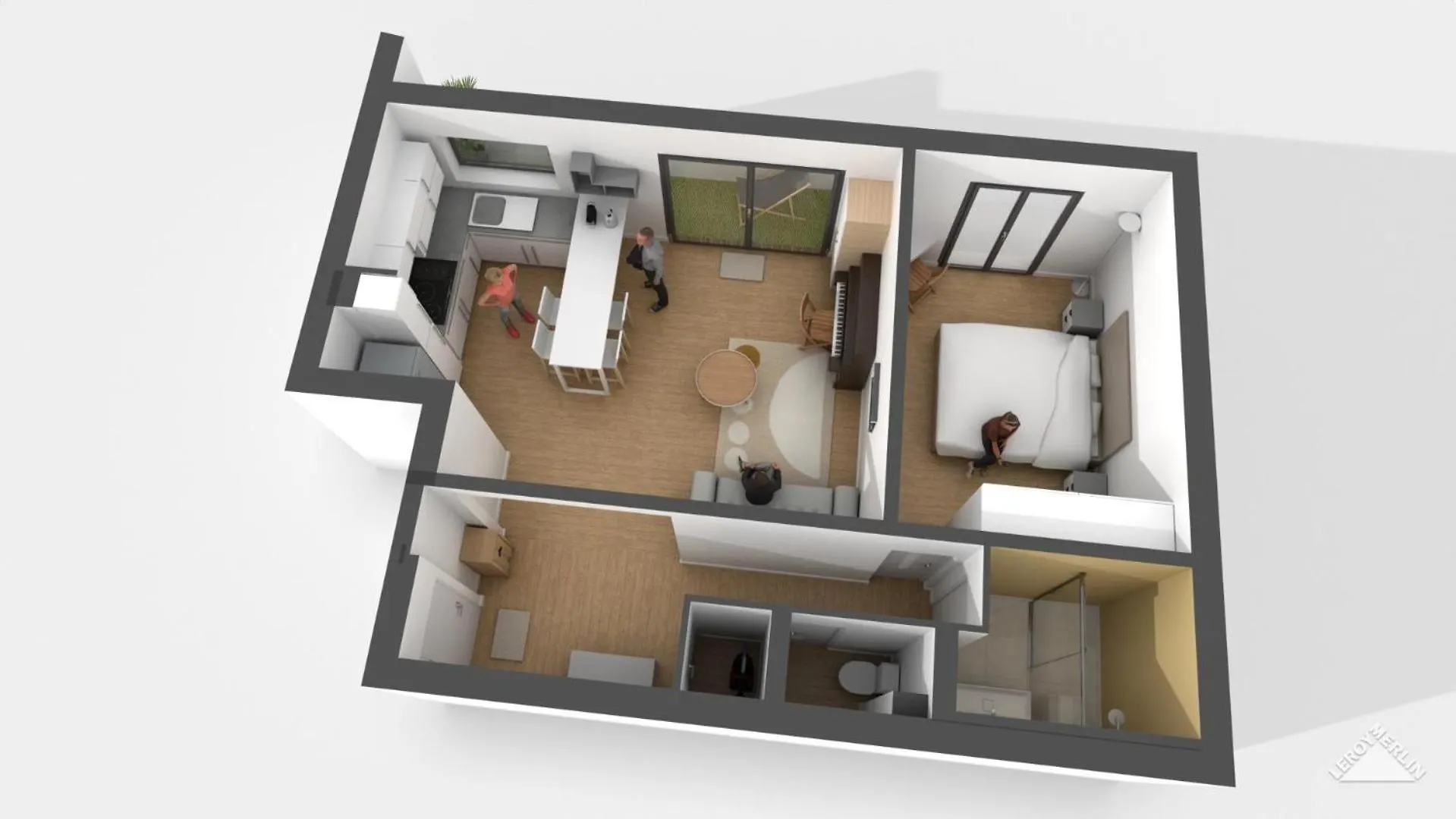 Superbe Appartement Avec Belle Vue Jardin Paříž Francie